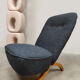 Vintage Dutch design Congo chair Theo Ruth Artifort