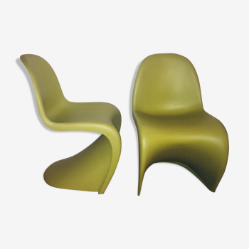 Pair of chairs by Panton Verner for Vitra 1967