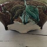 Antique barbotine jardinière