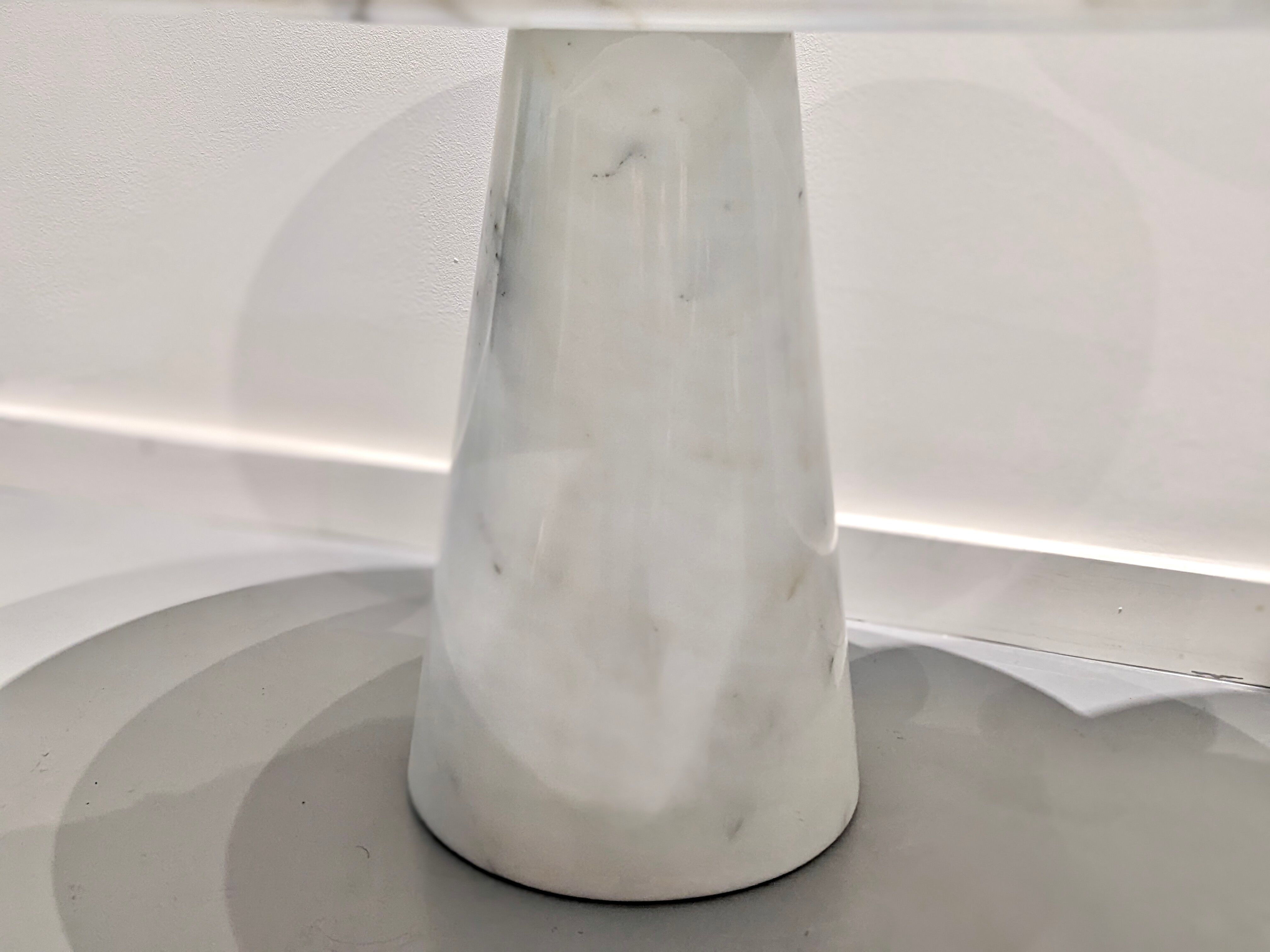 Pair of tables "Eros" by Angelo Mangiarotti for Skipper