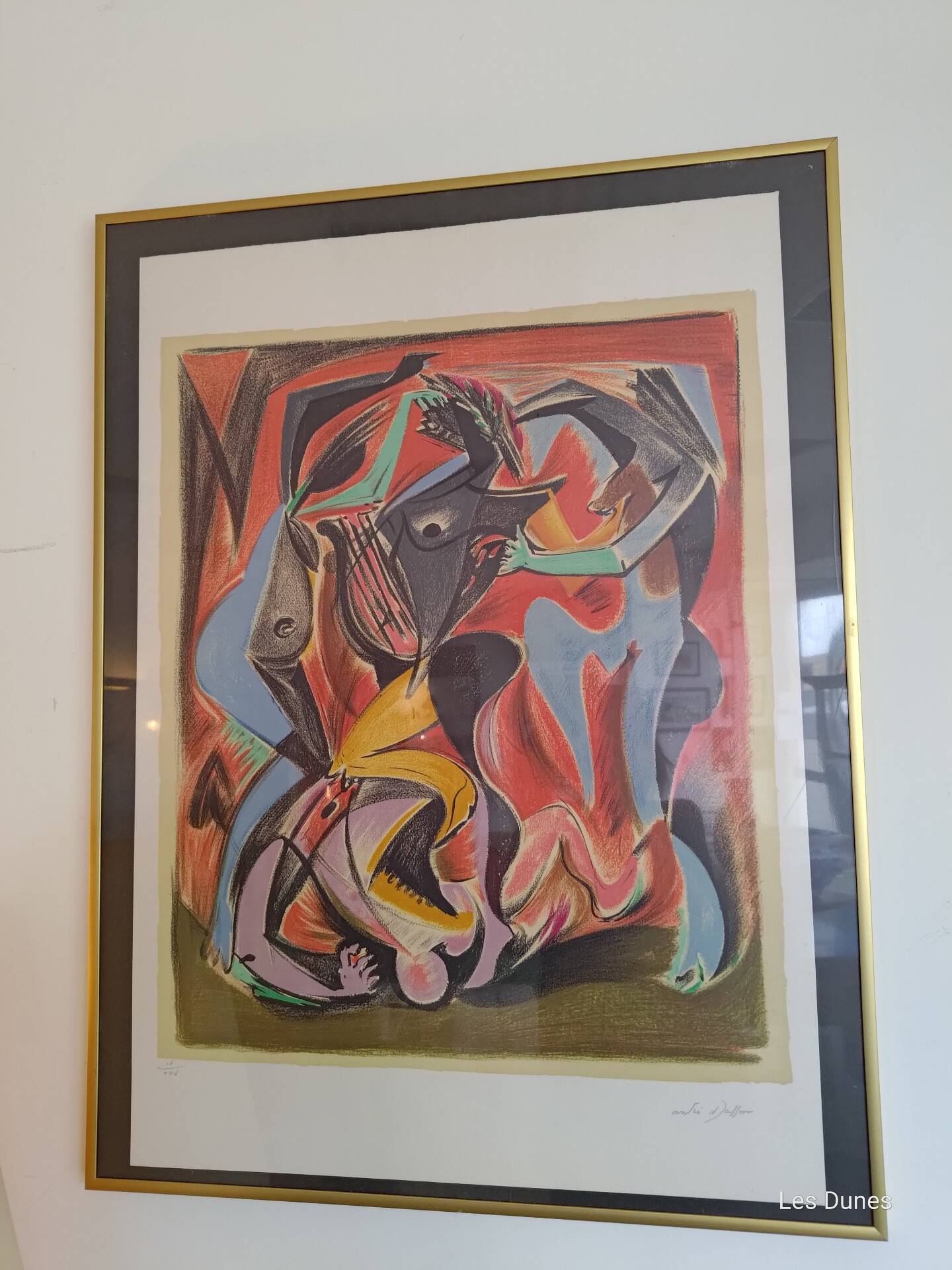 Lithograph André Daffon