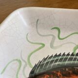 Vallauris MidCentury ceramic fish dish