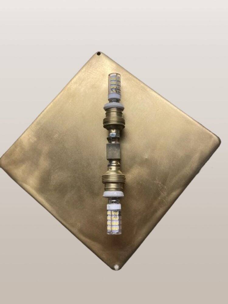 Lámpara colgante vintage de cristal de Murano de Mazzega, 1960