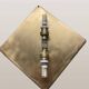 Vintage Murano crystal lampara by Mazzega, 1960s