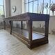 Table de gantier drapière 1900 chêne massif 330cm XL