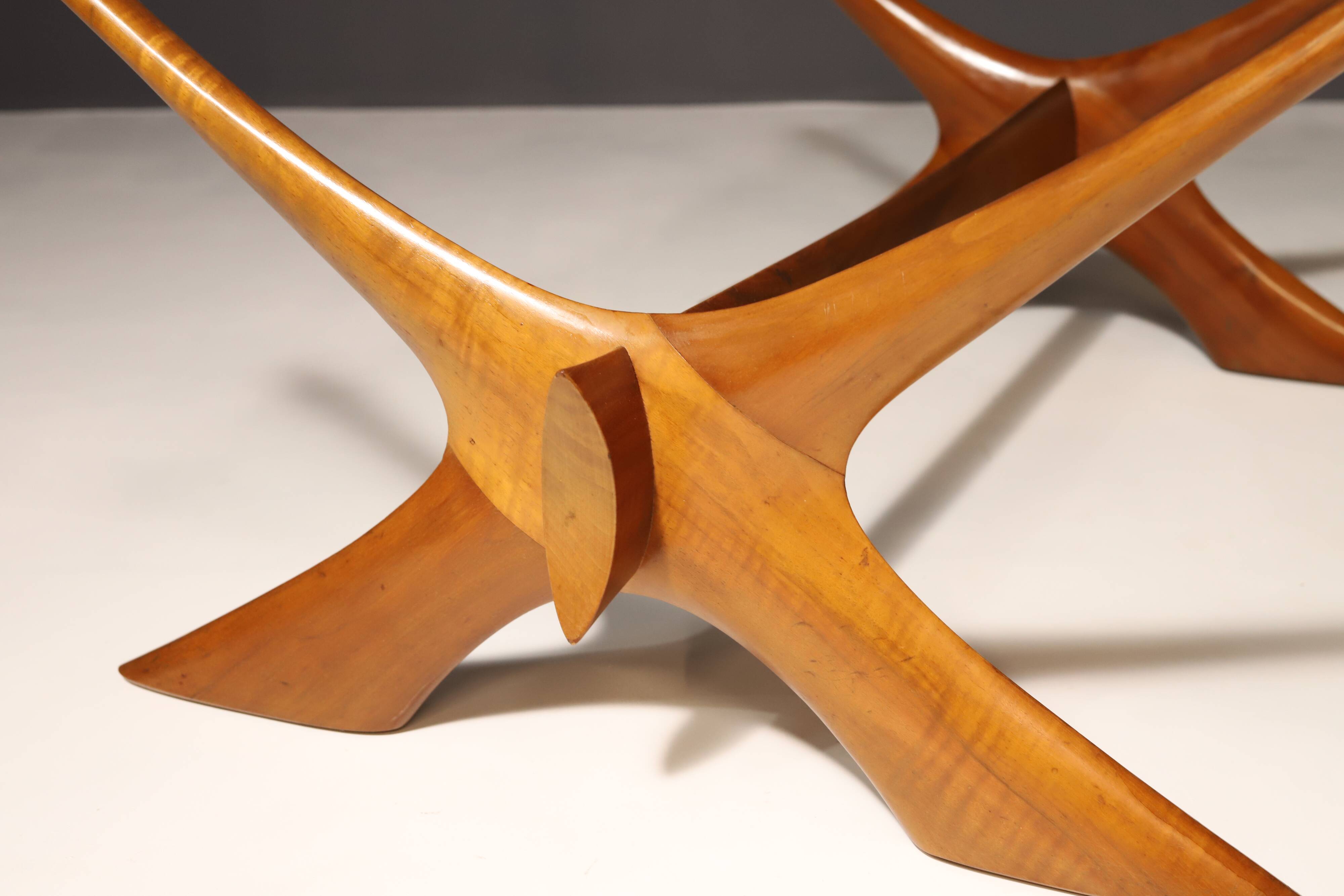 Table Basse Condor par Fredrik Schriever-Abeln pour Örebro Glass, 1960s