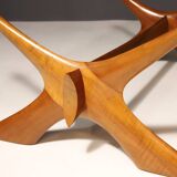 Table Basse Condor par Fredrik Schriever-Abeln pour Örebro Glass, 1960s