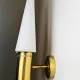 Brass Coloured Double Wall Lamp By Hans-Agne Jakobsson For Markaryd, Sweden, 1960'S