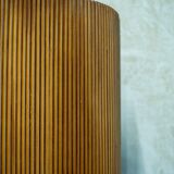 Bamboo wardrobe with illustrations, Italy, 1950