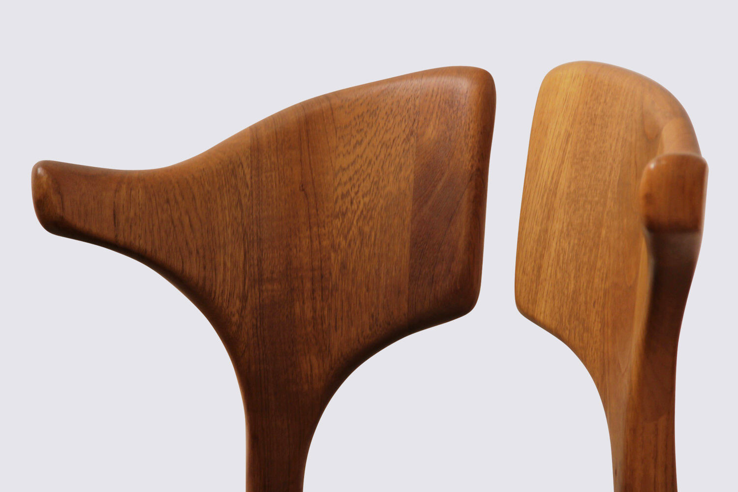 Danish 60s teak Gingko chair