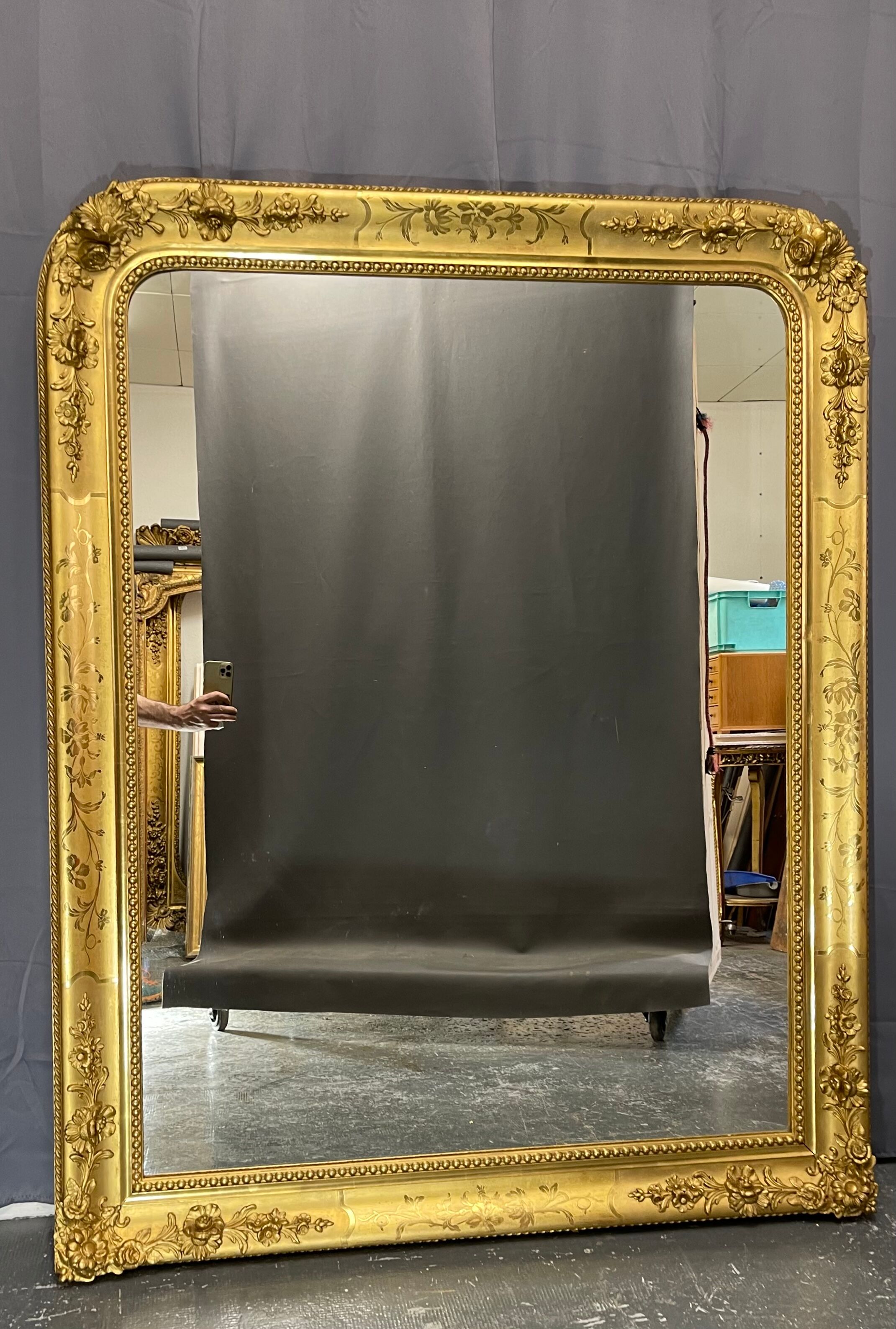 Mirror Louis Philippe  148x118