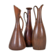 Mid-century modern set of 3 ceramic pieces by Rörstrand Gunnar Nylund, Sweden, 1950s.