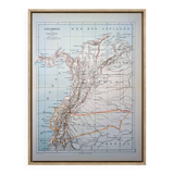 Imprimée en 1887, Colombie et Equateur.