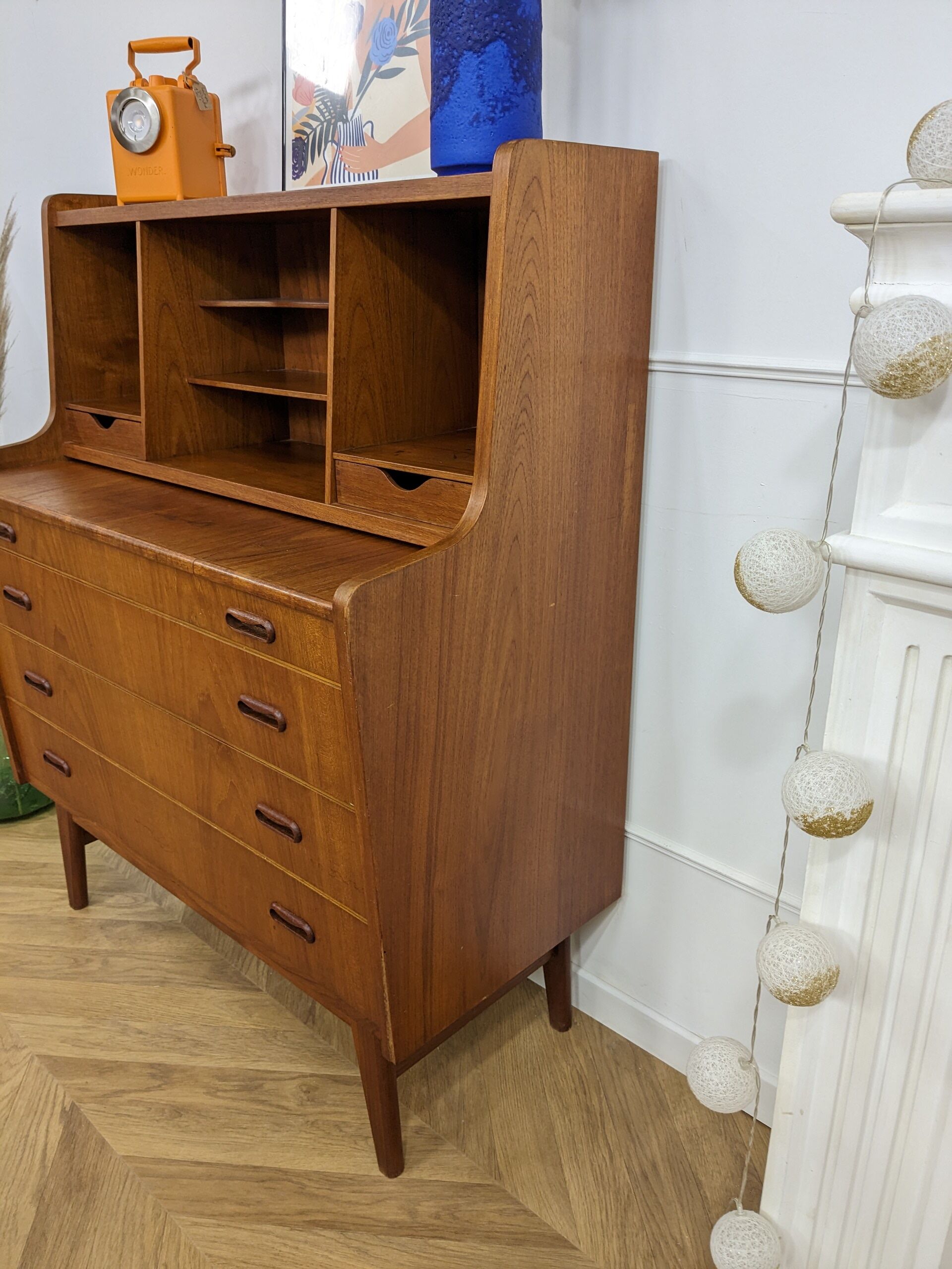 Vintage secretary desk