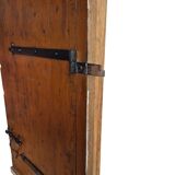 hand-forged studded castle doors + frame from the 1800s/1900s