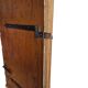 hand-forged studded castle doors + frame from the 1800s/1900s