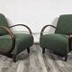 Fauteuils de Jindrich Halabala, années 1940, ensemble de 2