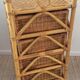 Rattan and wicker rag duo from the 70s