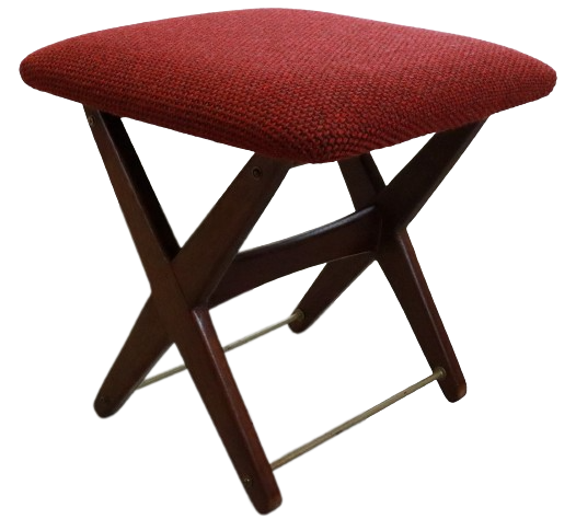 Armchair with footstool 'Vorchten'