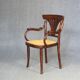 THONET children's armchair N°221, 1900, new canework