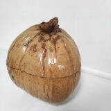 Vintage coconut ice bucket