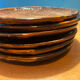 6 handmade ceramic plates – Alain Maunier, Vallauris – Year