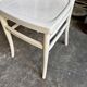 Beige bent beech bistro chair no. 2