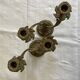 Bougeoirs 2 branches bronze