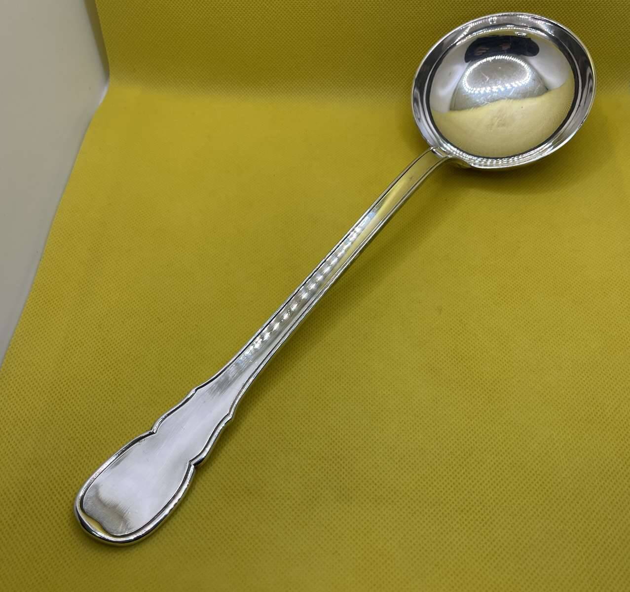 Boulenger silver metal ladle
