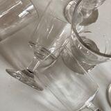 6 campaign glasses on foot, 19th