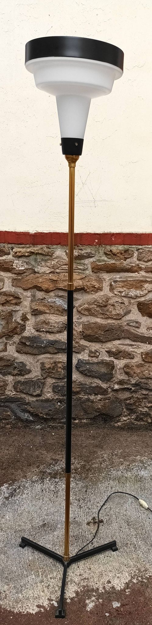 Lampadaire liseuse Lunel des annes 50