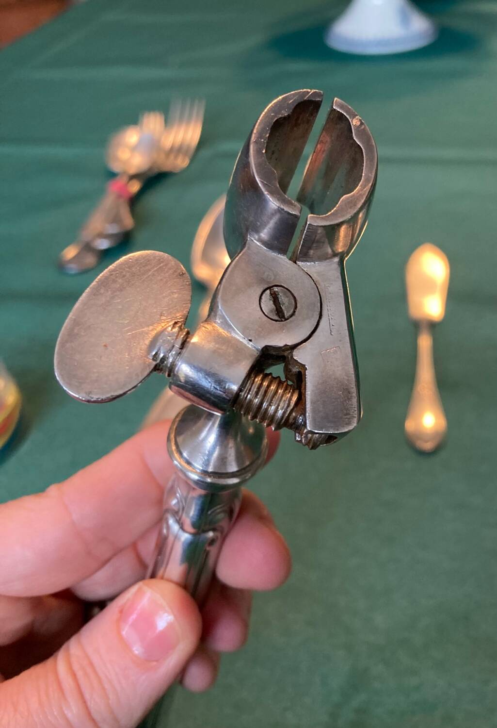 Christofle leg fork model Cluny