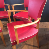 Red armchair