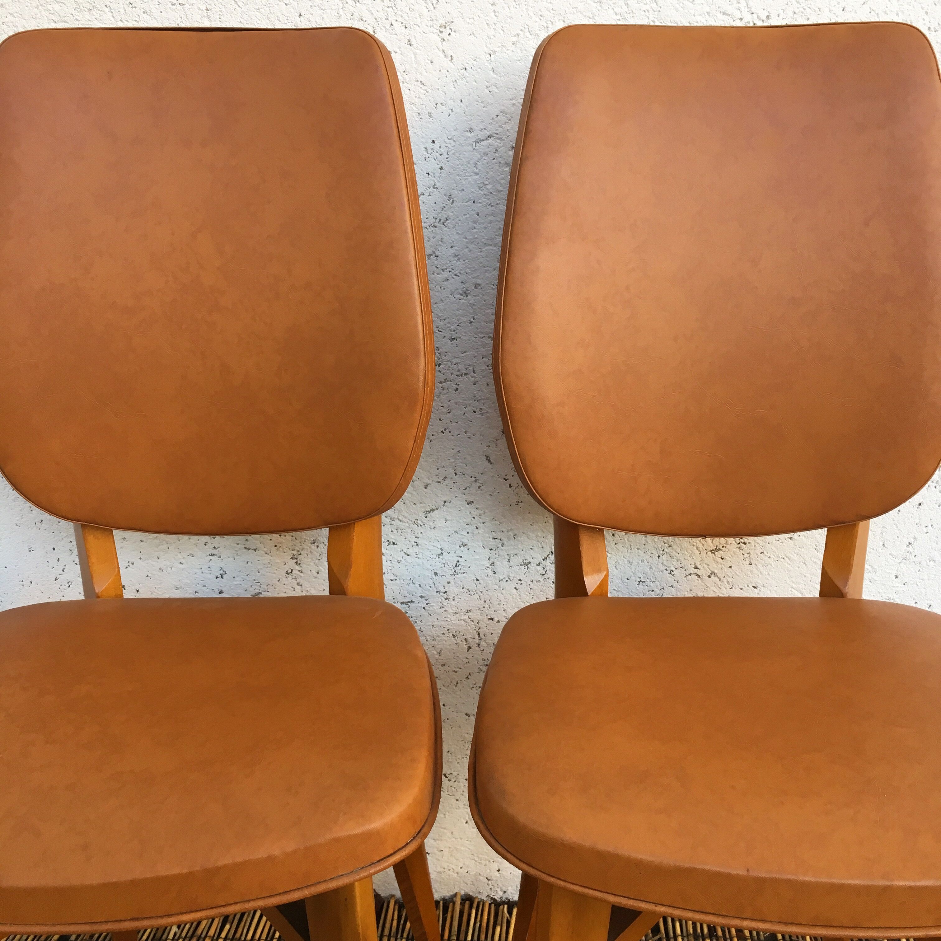 Pair of chair camel scandinavian