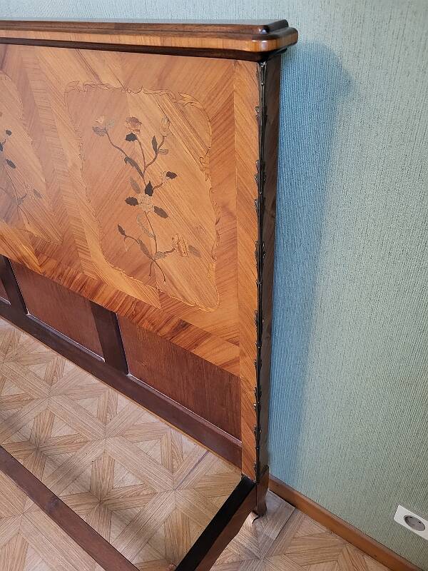 Lit en 140 cm en bois de rose