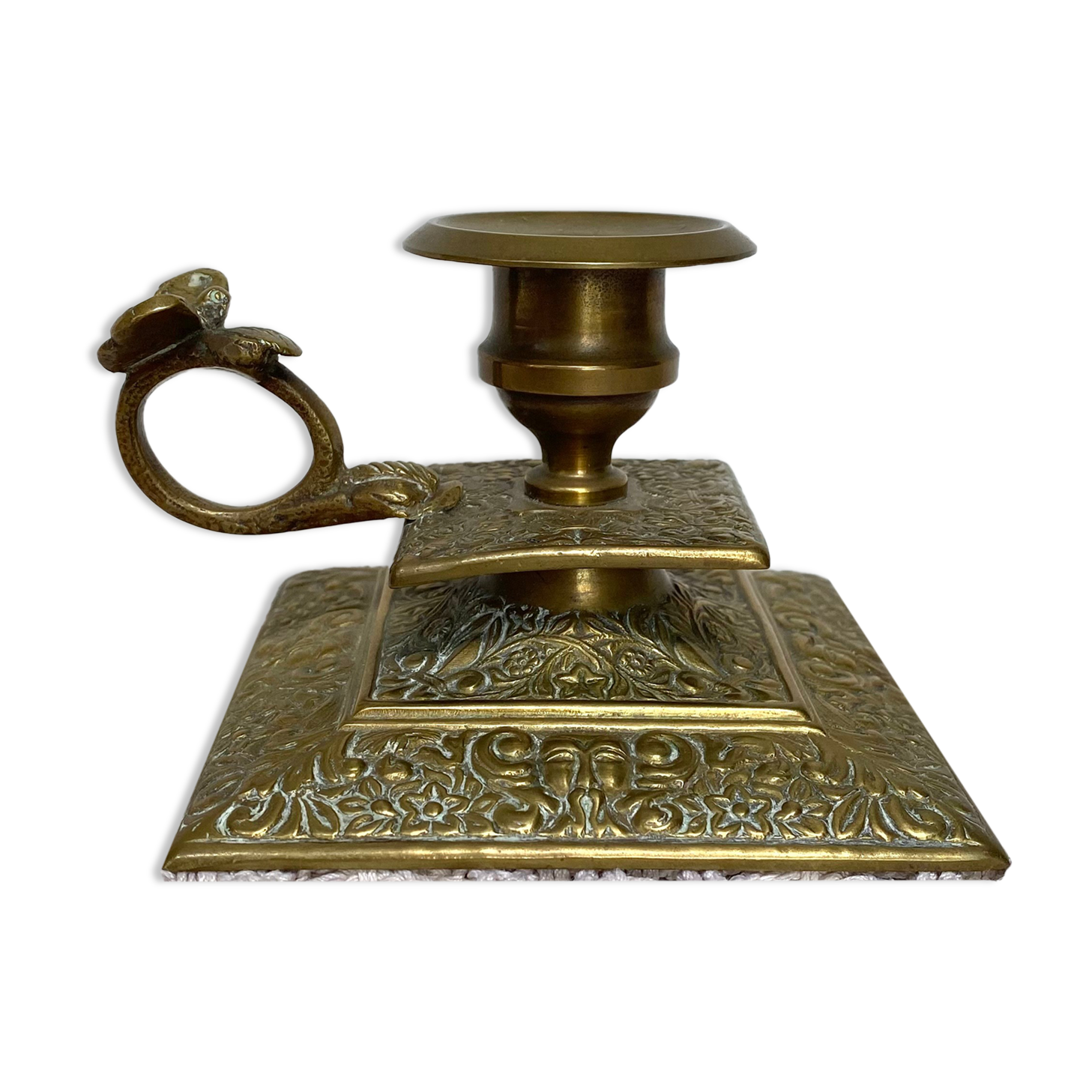 Brass candle holder