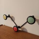 Vintage wall coat rack