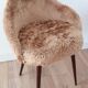Pair fur armchair 1970