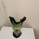 Blown glass vase