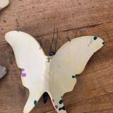 Ceramic butterflies - wall decoration