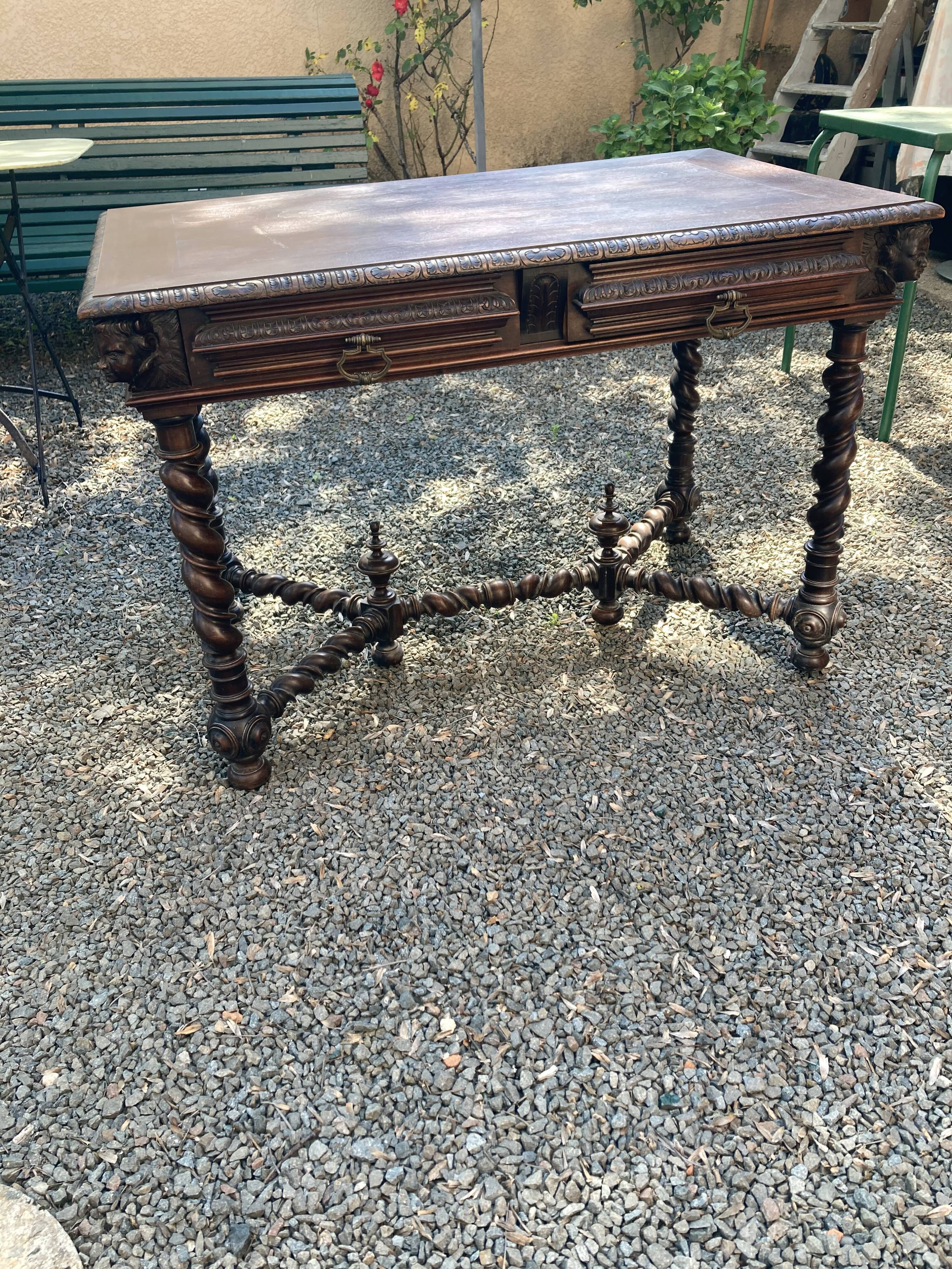 Renaissance Henry II bureau style