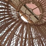 XXL rattan pendant light Natural rattan light