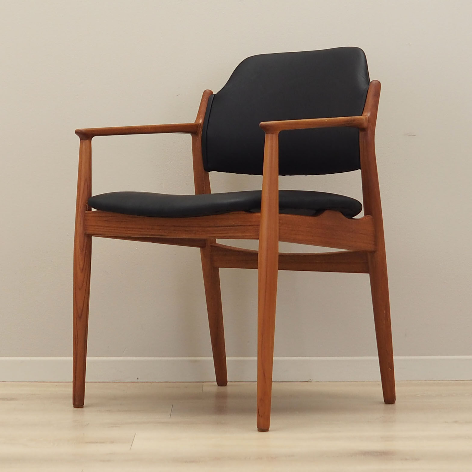 Teak armchair, Danish design, 1960s, designer: Arne Vodder, manufacture: Sibast