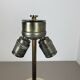 Large Travertine Marble Fratelli Mannelli Style Table Light Base, Italy, 1970s