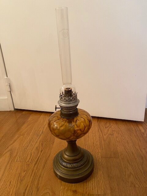 Old oil lamp