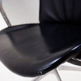 Vintage Italian swivel armchair "Iuta" by Antonio Citterio for B&B Italia