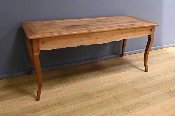 Table de Ferme en Merisier blond, style Louis XV – 2ème partie du XIXe