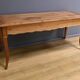 Farmhouse table in blond cherry, Louis XV style – 2nd part of the 19th century