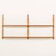 Danish teak shelving unit in Poul Cadovius style, 1960s