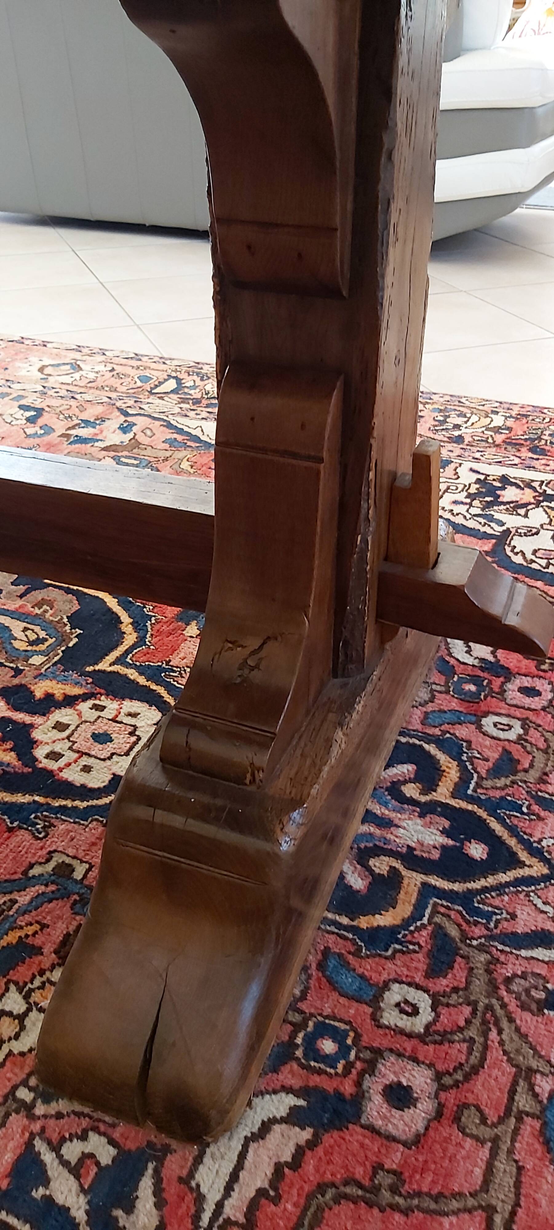 Monastery table with extensions